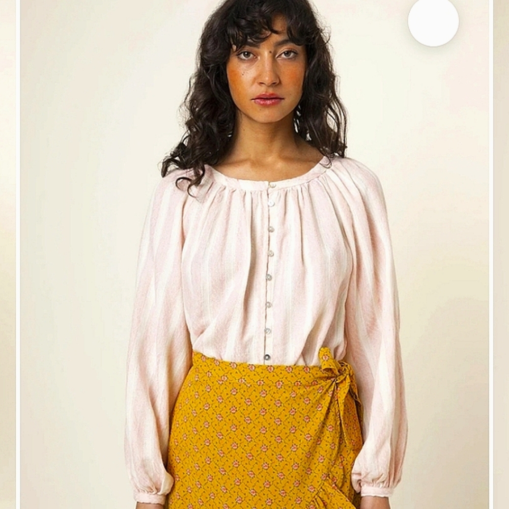 FRNCH Pink Blouse